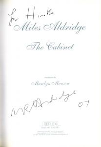 「Miles Aldridge The Cabinet / Photo: Miles Aldridge　Foreword: Marilyn Manson」画像1