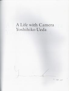 「A Life with Camera / 写真：上田義彦　文：ハンス・ウルリッヒ・オブリスト　編：上田義彦、菅付雅信、中島英樹」画像1