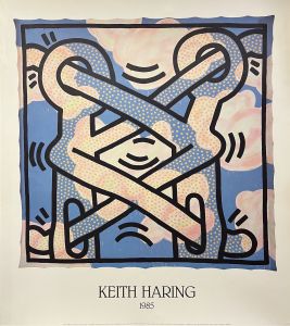 KEITH HARING 1985 Poster / Keith Haring