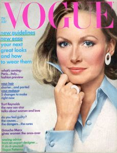 VOGUE JULY 1972 new guidelines new ease your next great looks and how to wear themのサムネール