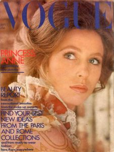 British VOGUE SEPTEMBER 1971 PRINCESS ANNE 21th birthday new pictureのサムネール