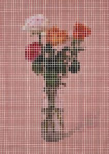 Pixelate flower 02 / 内藤啓介