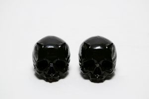 ぐい呑ペアセット　BLACK HORN／丸岡和吾（Pair of Sake Cups: BLACK HORN／Kazumichi Maruoka)のサムネール