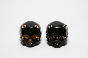 ぐい呑ペアセット　BLACK／丸岡和吾（Pair of Sake Cups: BLACK／Kazumichi Maruoka)のサムネール