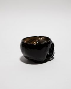 「お茶碗 【S】 BLACK body x SILVER #001 / 丸岡和吾」画像2