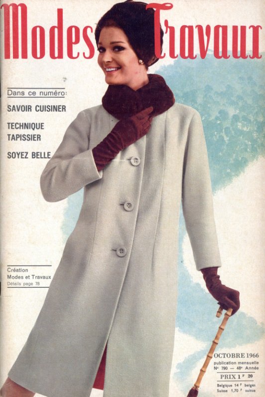 modes & travaux OCTOBRE 1966 No.790 / Edit: Patricia Wagner