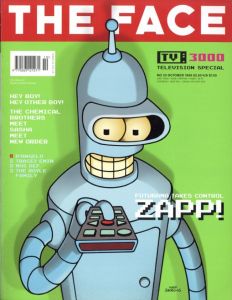 THE FACE Octorber 1999 Volume 3 Number 33 【FUTURAMA TAKES CONTROL ZAPP!】のサムネール