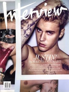 Interview Magazine August 2015  JUSTIN!のサムネール