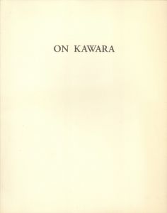 ON KAWARA 1952-1956 TOKYO / 河原温 | 小宮山書店 KOMIYAMA TOKYO 