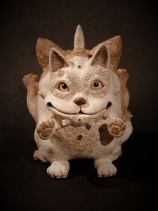 「阿吽両面猫神 / 田崎太郎」画像1