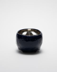 「お茶碗 NAVY body × SILVER / 丸岡和吾」画像4