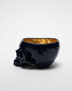 「お茶碗 NAVY body × GOLD / 丸岡和吾」画像2