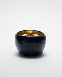 「お茶碗 NAVY body × GOLD / 丸岡和吾」画像3