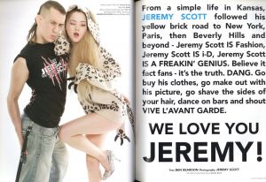 「i-D MAGAZINE NO.278 THE ICE CREAM ISSUE NO.278 JULY 2007 one night in DEMON by JEREMY SCOTT / Edit: Terry Jones」画像1