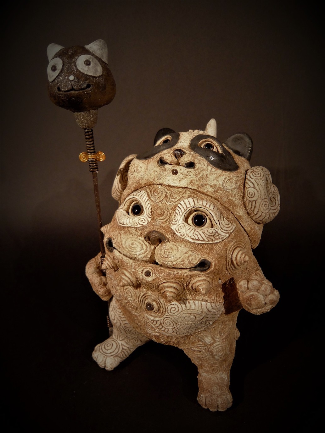 田崎太郎「鬼火猫神」 | SEIZAN Gallery Online Store