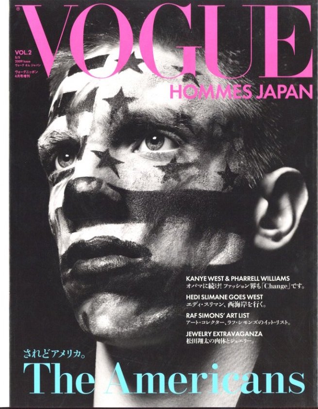 VOGUE HOMMES JAPAN VOL.2 S/S 2009 4月号増刊 エディ