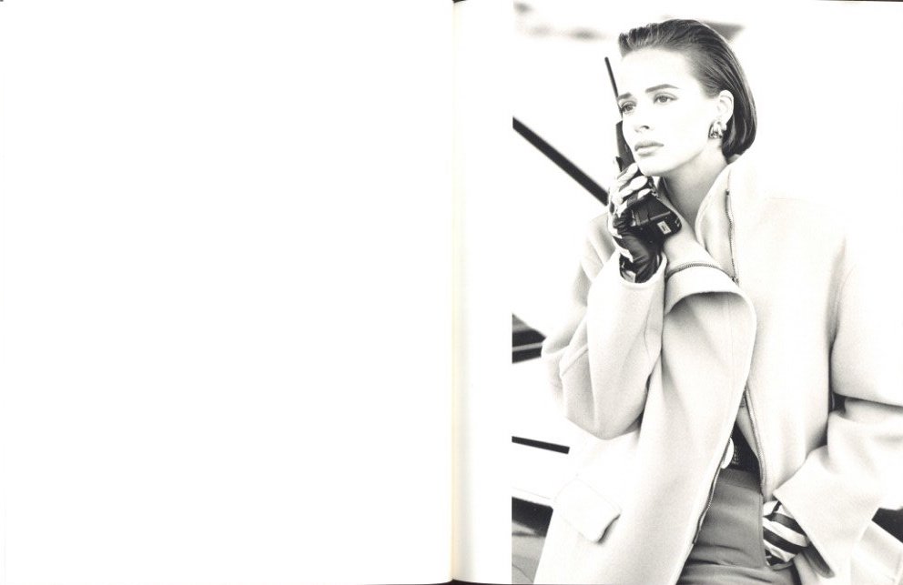 GIORGIO ARMANI Collezione Autunno 1992/93 / Photo: Peter