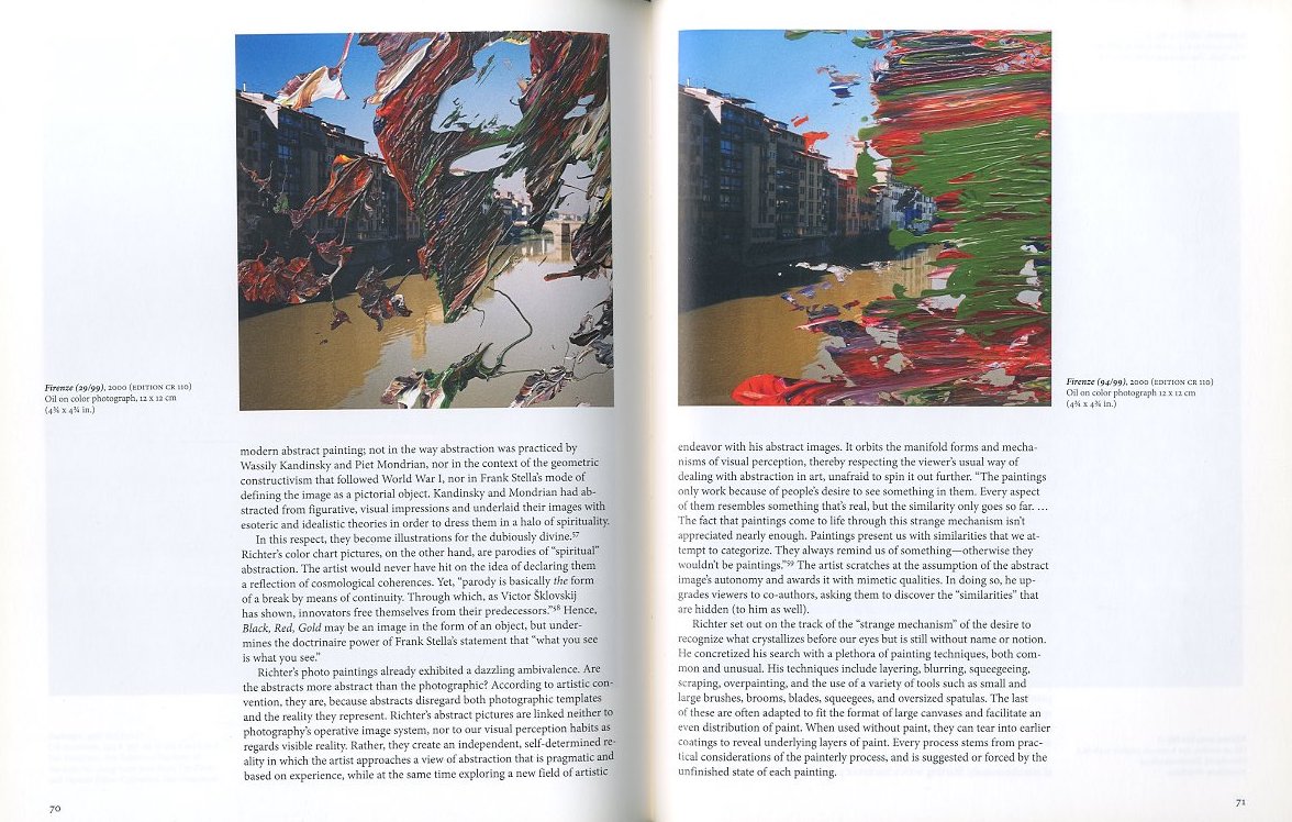 Gerhard Richter / Gerhard Richter Author: Klaus Honnef