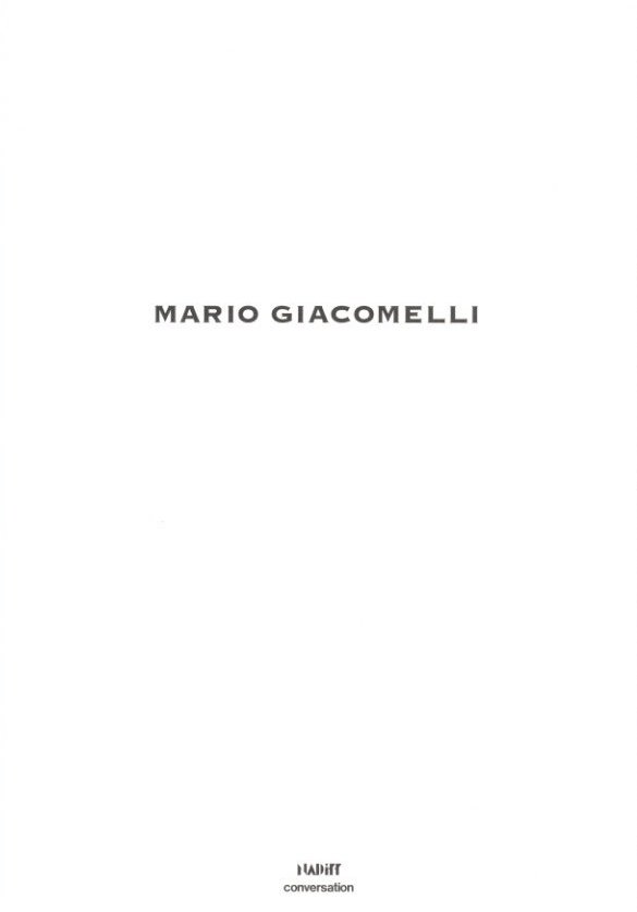 MARIO GIACOMELLI / 著:多木浩二、エンツォ・カルリ 写真 MARIO GIACOMELLI / 著:多木浩二、エンツォ・カルリ 写真