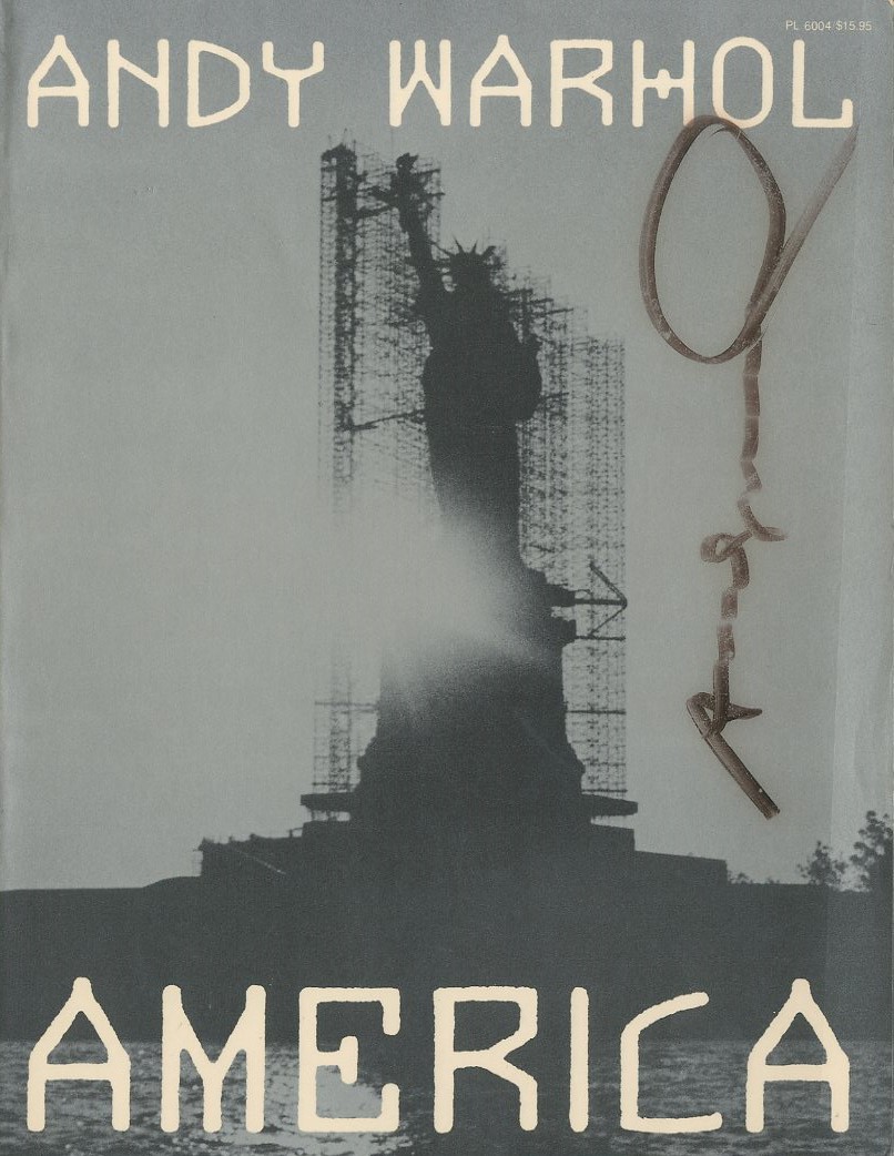 「ANDY WARHOL AMERICA / Author: Andy Warhol」メイン画像