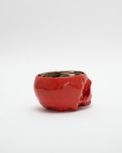 「お茶碗 VERMILLION × SILVER / 丸岡和吾」画像3