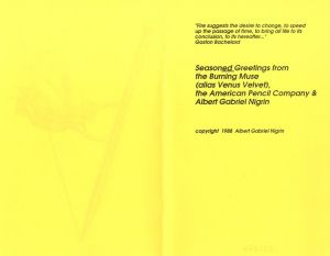 「THE ISCA QUARTERLY WINTER 1988 Volume 7 Number 2 / The International Society of Copier Artists/ Director: Louise Neaderland」画像3