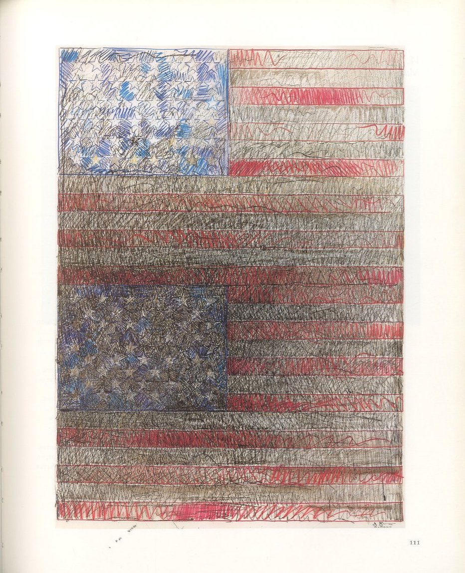 英語図録】Jasper Johns drawings『ジャスパー・ジョーンズ作品