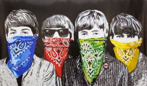 ミスター・ブレインウォッシュ Beatles Banditos　ポスター／ミスター・ブレインウォッシュ（Mr. Brainwash Beatles Banditos Poster／Mr. Brainwash)のサムネール