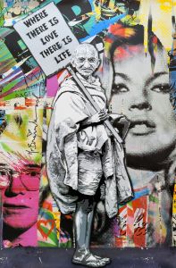 ミスター・ブレインウォッシュ Gandhi poster / Mr. Brainwash