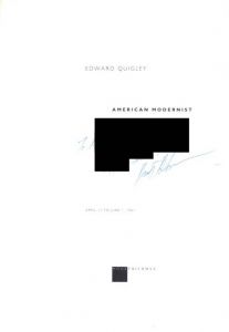 「AMERICAN MODERNIST / Edward Quigley」画像1