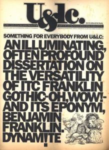 「U & Lc ４issues July 1976, December 1978, December 1979, March 1980 / Editorial & Design director:  Herb Lubalin」画像7