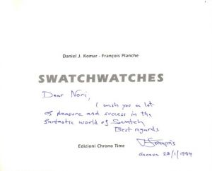 「SWATCHWATGHES / 著：Daniel J. Komar, Francois Planche」画像1