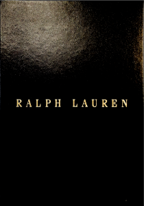 Ralph Lauren【未開封/Unopened】 / 著：ラルフ・ローレン