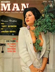 1962 MODERN MAN: THE ADULT PICTURE MAGAZINE (Set of 8 Issue) / Pin up:  Jane Mansfield, Marylin Monroe and more.