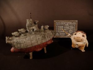 ウ号型宇宙戦艦／田崎太郎（U type airship／Taro Tasaki)のサムネール