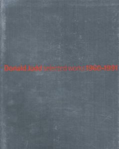 Donald Judd selected works 1960-1991のサムネール