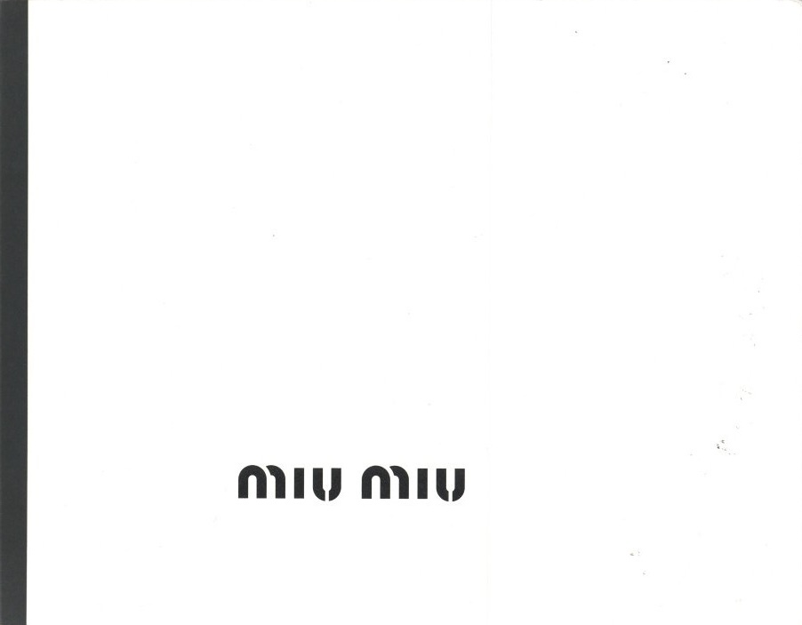 miumiu BRUCE WEBER MIAMI, MAY 8-11, 2011 / 写真：ブルース