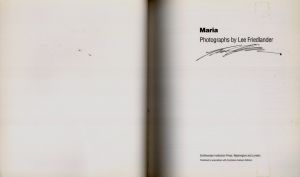 「Maria / Lee Friedlander」画像1