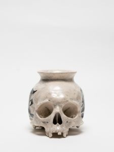 「PAINTED SKULLPTURE 壺 / 丸岡和吾」画像1