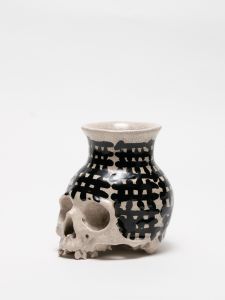 「PAINTED SKULLPTURE 壺 / 丸岡和吾」画像3