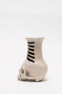「PAINTED SKULLPTURE 壺 / 丸岡和吾」画像5