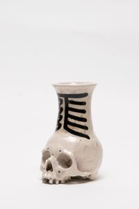 「PAINTED SKULLPTURE 壺 / 丸岡和吾」画像3