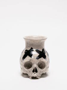 「PAINTED SKULLPTURE 壺 / 丸岡和吾」画像1