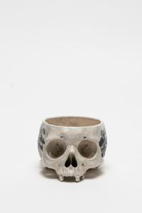 「PAINTED SKULLPTURE 植木鉢 / 丸岡和吾」画像1