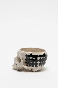 「PAINTED SKULLPTURE 植木鉢 / 丸岡和吾」画像5