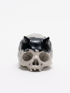「PAINTED SKULLPTURE ぐい呑 / 丸岡和吾」画像1