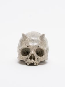「PAINTED SKULLPTURE ぐい呑 / 丸岡和吾」画像1