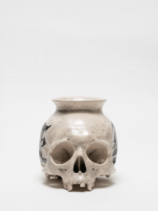 PAINTED SKULLPTURE 壺のサムネール