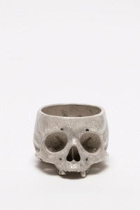 PAINTED SKULLPTURE 植木鉢のサムネール