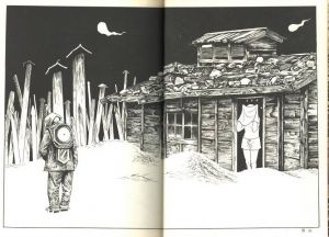 「流れ雲旅 / 写真：北井一夫　文：大崎則夫　画：つげ義春」画像1